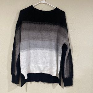 Womens Fuzzy Ombré Simply Vera Sweater